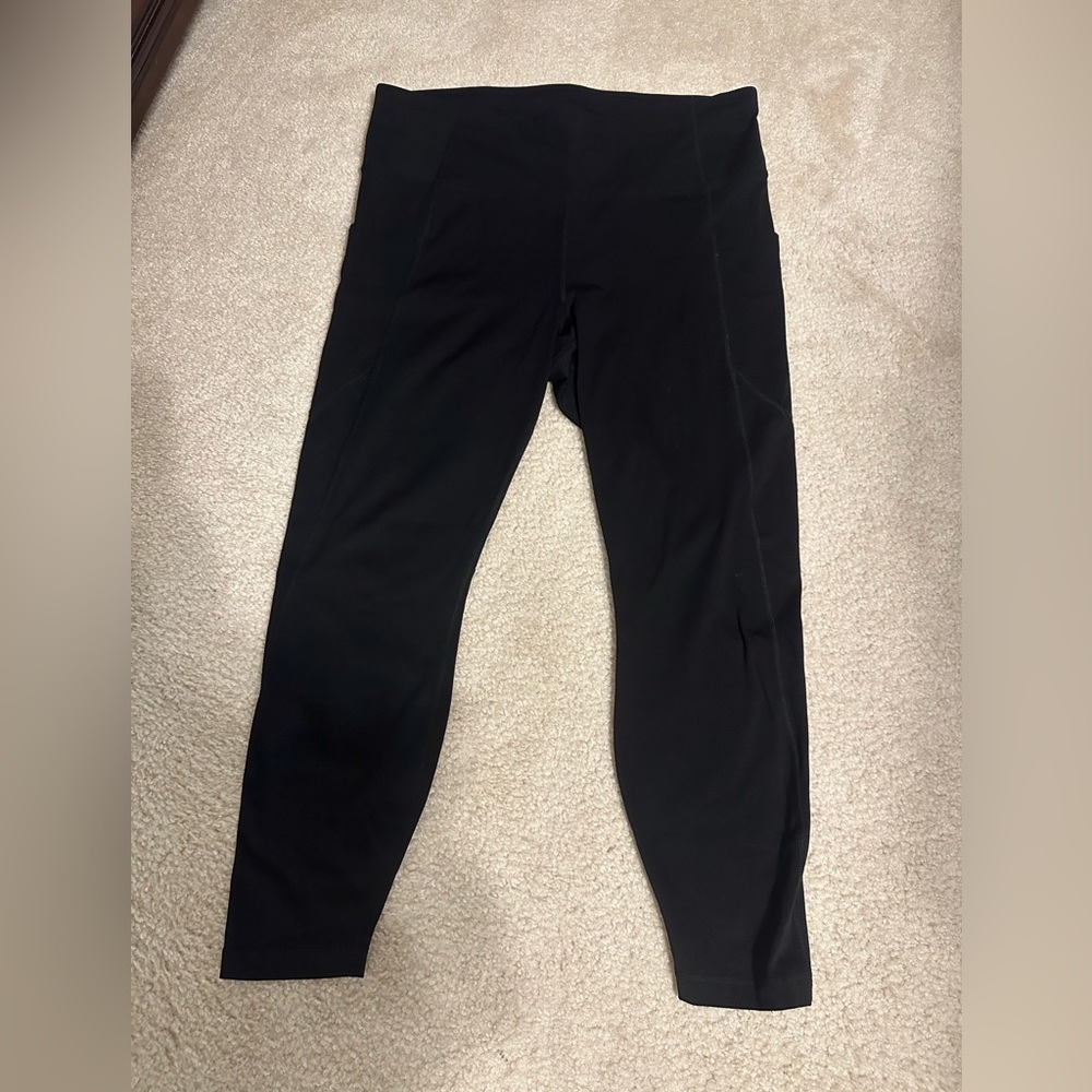 Ladies Members Mark Everyday Ankle Leggings Black XXL